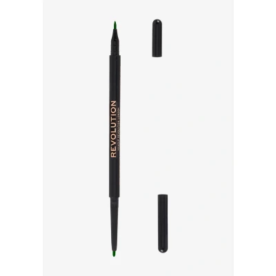 Imagen de Makeup Revolution, Revolution Felt &amp; Kohl Eyeliner, Green