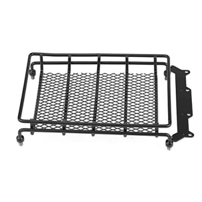 Imagen de Dilwe RC Portaequipajes de Equipaje, Accesorio Vehículo Modelo Acero para 1/10 Crawler Car(M)