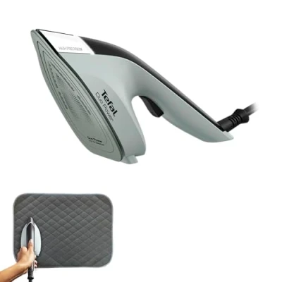 Imagen de Tefal Duo Power JF4031E0 plancha y de vapor 2 en 1 (1700 W, 25 g/min vapor, 100 extra, parte mano ligera, 30 segundos calentamiento, eucalipto/negro)