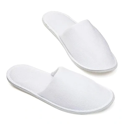 Imagen de NATURECA 10 Pares de Zapatillas mujer casa y hombre Talla única/Zapatillas Desechables/Pantuflas Para Hotel Spa/Zapatillas Viaje Invitados