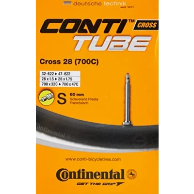 Imagen de Continental Schlauch Cross 28 SV 60, Cámara de aire, colore Negro, talla 32/47 622