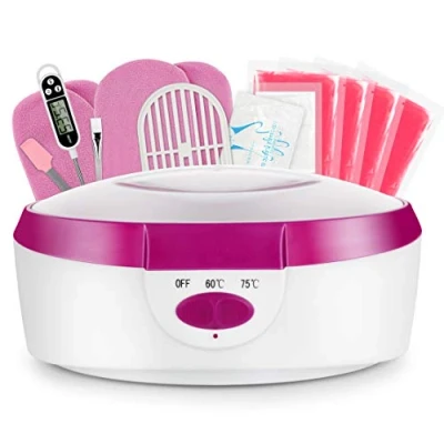 Imagen de AYITOO baño de parafina para manos y pies con accesorios, cera eléctrico parafina, dispositivo 265 W
