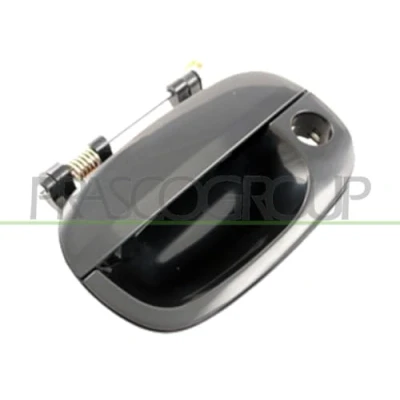 Imagen de PRASCO HN9228001 Manecilla de Puerta exterior, Delante, derecha con ojo cerradura negro liso HYUNDAI: H 1 Furgón, / Starex MPV