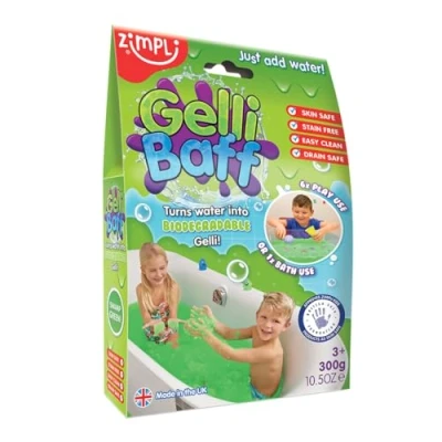 Imagen de Gelli Polvo de baño con disolvente, 300 g, color verde.