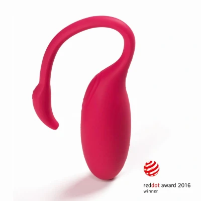 Imagen de vibrador tipo huevo Flamingo color rosa de MagicMotion