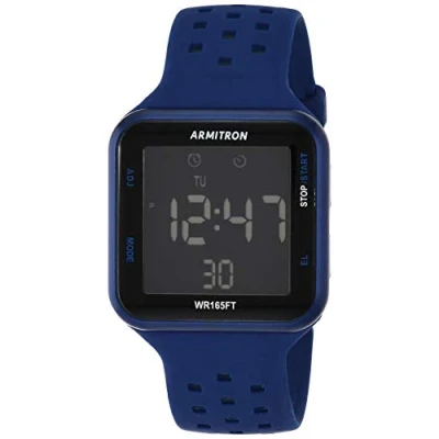 Imagen de Armitron Sport Reloj Digital para Hombres de Cuarzo con Correa en Silicona 40/8417BLU