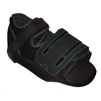 Imagen de PRIM ZAPATO POSTQUIRURGICO CON CUÑA DE DESCARGA 1 VELCRO. NEGRO. (M TALLA 39 40)
