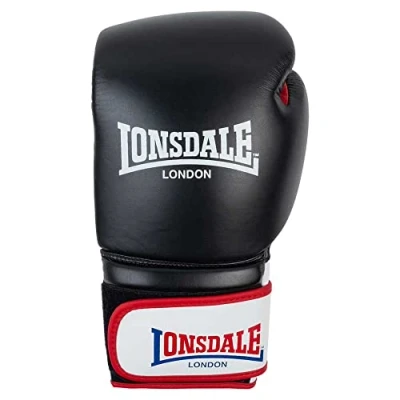 Imagen de Lonsdale Winstone Equipment Unisex Adult, Black/White/Red, 16 oz EU