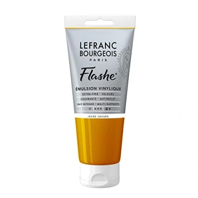 Imagen de Lefranc Bourgeois vinilo Pintura Acrílica, extra fina color de para artistas, Saharage, 80ml Tube Vinylfarbe
