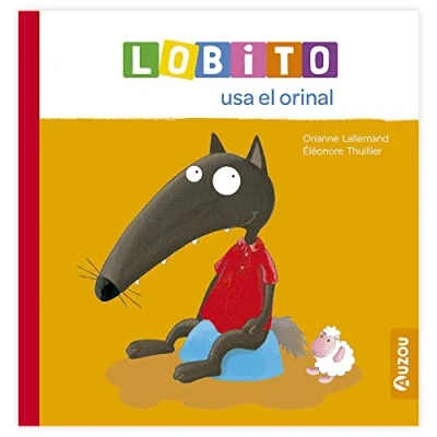 Imagen de Lobito usa el orinal