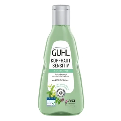 Imagen de Guhl Champú Sensitiv para cuero cabelludo. Contenido: 250 ml. Tipo de cabello: todos
