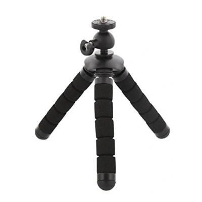 Imagen de T &#039;NB 3 en 1 Flexible Mini trípode Ideal para Fotos, Smartphone Order Deportes cámara Negro