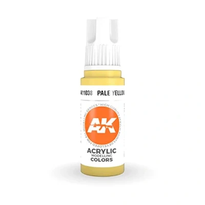 Imagen de AK Acrylics 3Gen AK11038 Pale Yellow (17ml)