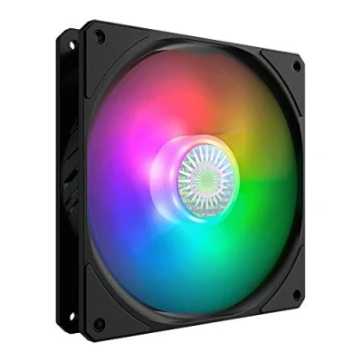 Imagen de Cooler Master SickleFlow 140 ARGB Ventilador de Caja y Refrigerador: Compatible con Placas Base ARGB, Aspas Air Balance Translúcidas, 67 CFM, 2.25 mmH2O, 10 a 27 dBA,