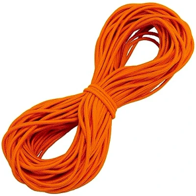 Imagen de AERZETIX C67266 Elástico decorativo redondo 25 metros diámetro 3mm color naranja