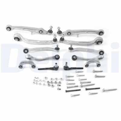 Imagen de DELPHI TC4342KIT Juego de reparación del brazo suspensión Eje delantero AUDI: A6 C6 Sedán, A8 D3