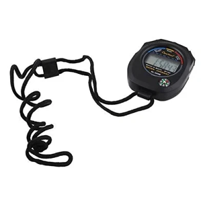 Imagen de Iso Trade Multifunctional Digital Timer with Compass Stopwatch Athletic LCD Display #445 Cronómetro, Adultos Unisex, Multicolor (Multicolor), Talla Única