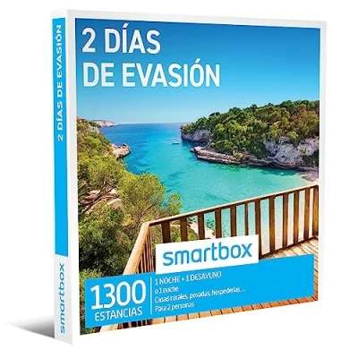 Imagen de Smartbox Caja Regalo 2 días de evasión Idea para Parejas 1 Noche con Desayuno o Personas