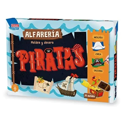 Imagen de Falomir Alfarería Piratas mesa. Juego Artístico. (28438) , color/modelo surtido