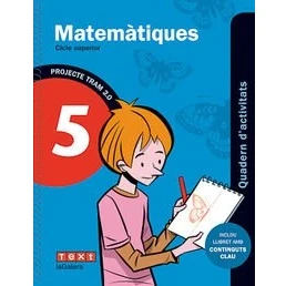 Imagen de Matemàtiques 5 5º Educacion Primaria Quadern Activitats Tram 2.0 Idiom