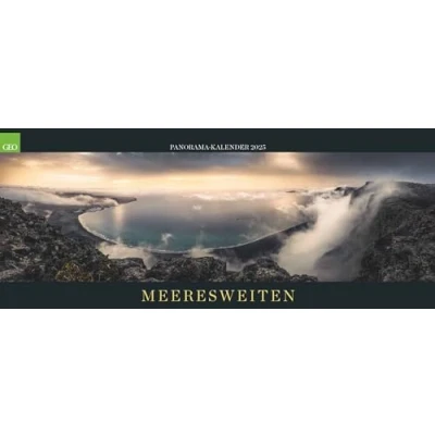 Imagen de GEO Panorama: Meeresweiten 2025 Panorama Kalender Wand Groß Format 120x50