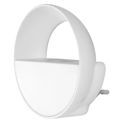 Imagen de LEDVANCE LED Steckdosen Nachtlicht, 0.7W, 15 Lumen, 4000K, Lunetta Nachtlicht dimmbar, mit Touch Dimm Technologie kaltweiß