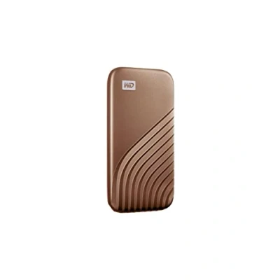 Imagen de Disco duro SSD externo 1 TB WD My Passport SSD, Portátil, Lectura 1050 MB/s, USB 3.2, Para Windows y Mac, Oro