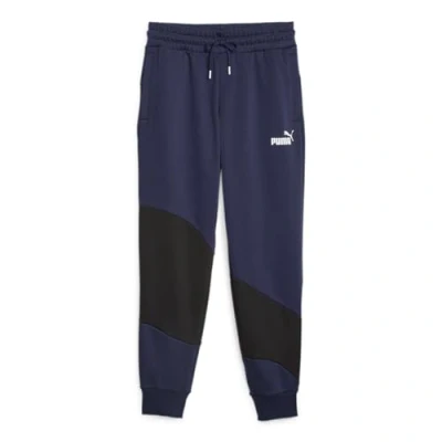 Imagen de PUMA Power Cat Sweatpants FL Cl Pantalones de Punto, Hombre, Azul Marino, M