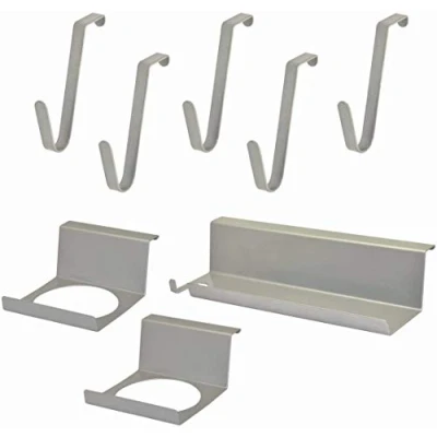 Imagen de Wagner GreenFAMILY Accesorios por Huertos Urbanos GreenBOX, GreenRACK, GreenWALL, GreenTABLE Juego de 8 1 Estantería, 2 Soporte Maceta, 5 Ganchos 25310001