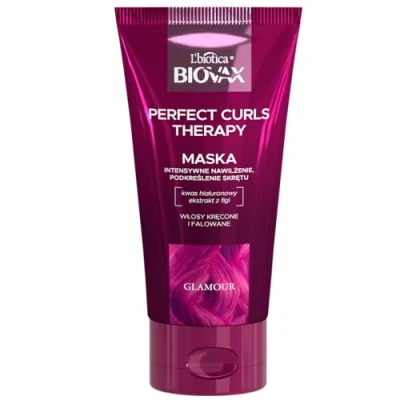 Imagen de Biovax Glamour Perfect Curls Therapy Mascarilla hidratante intensa, 150 ml