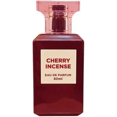 Imagen de Fragrance World Cherry Incense Perfume Agua Unisex 80ml Eau de Parfum Árabe para Mujer y Hombre
