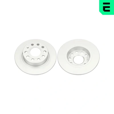 Imagen de OPTIMAL BS 8018C Disco de freno Eje trasero 253 10 5/10 macizo revestido SEAT: Leon II Hatchback, III ST, VOLKSWAGEN: Golf 5