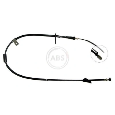 Imagen de A.B.S. K17777 Cable de Freno Mano 1536 Tambor para dirección izquierda/derecha
