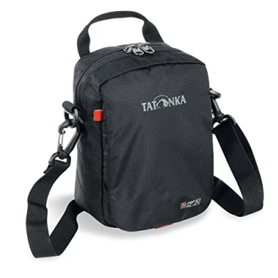 Imagen de Tatonka Check IN RFID B Bolsa badolera Accesorio de Viaje Billetera, Unisex Adulto, Black, 21 x 15 7 cm, 0.001 Liter