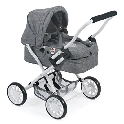 Imagen de Bayer Chic 2000 Cochecito de muñecas Smarty, Color Jeans Grey, 56 x 37 cm (555)