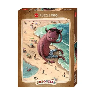 Imagen de Heye 1500 el. Zozoville Na plaży [Puzzle]