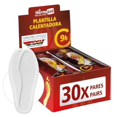Imagen de Thermopad Sohlenwärmer Calentadores de pies, Color Beige, Talla S