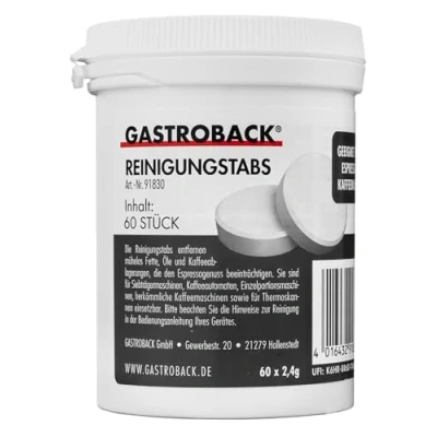 Imagen de GASTROBACK #91830 Pastillas de limpieza