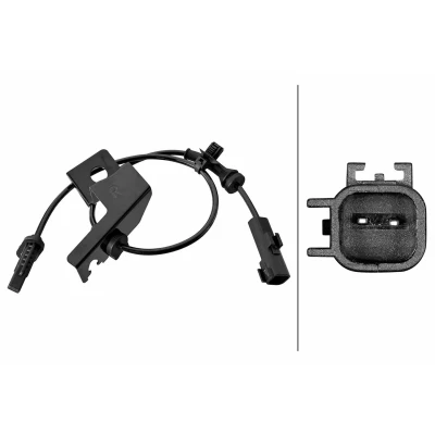 Imagen de HELLA 6PU 358 218 821 Sensor de ABS con pinza/grapa Hall 2 565 FORD: Mondeo 5, 5 Kombi, Limousine