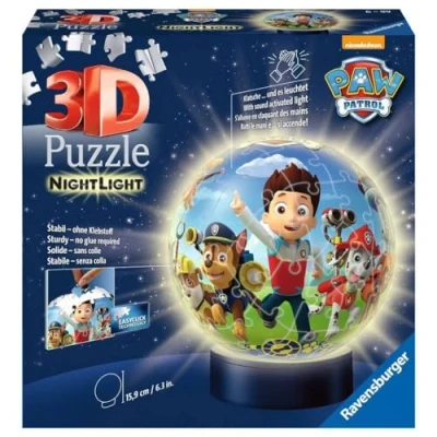 Imagen de Ravensburger 11842 Paw Patrol Luz nocturna 72 piezas puzzle Ball , color, modelo surtido