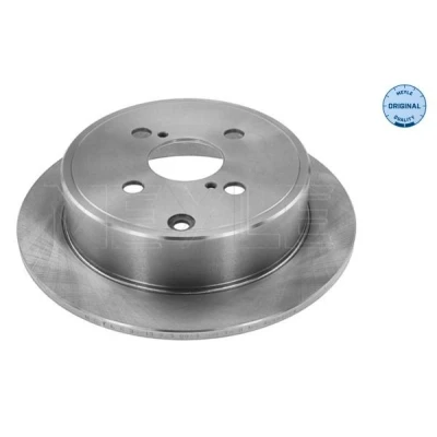 Imagen de MEYLE 30 15 523 0059 Disco de freno Eje trasero 258 9 4 100 macizo ORIGINAL Quality TOYOTA: Corolla IX Hatchback, Berlina