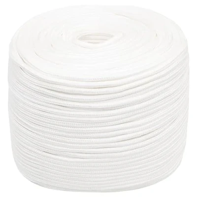 Imagen de vidaXL Cuerda de Barco Polipropileno Blanco Intenso 6 mm 50 m