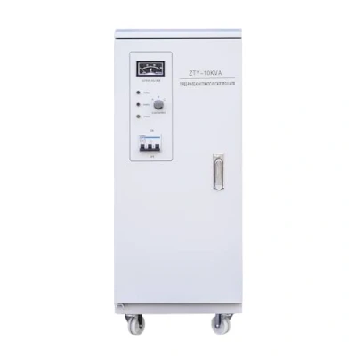 Imagen de Estabilizador de Voltaje trifásico PNI SVT 10K con servomotor, 10000VA, 8000W, Regulador salida 380V, Corriente Protección contra el Circuito