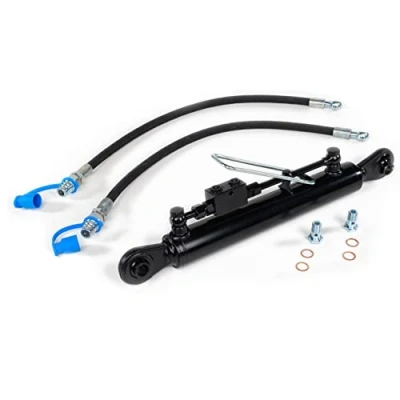 Imagen de Tercer Punto Hidráulico Cat 1 (410 570 mm) con Bloque de Bloqueo y 2 Mangueras