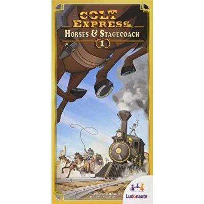 Imagen de Colt Express: Horses and Stagecoach