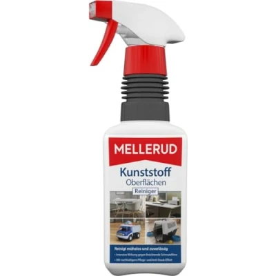 Imagen de MELLERUD Limpiador de superficies plástico, eficaz spray contra la suciedad persistente en todas las 1 x 0,5 l