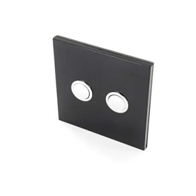 Imagen de Interruptor inalámbrico 2 teclas negro DiO 2.0