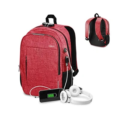 Imagen de Mochila Subblim Urban Lock Rojo Para Portátil 16&#039;&#039;