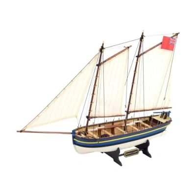Imagen de Artesanía Latina Maqueta de Barco en Madera Bote del Capitán HMS Endeavour Modelo 19005, Escala 1:50 Maquetas para Montar Nivel Principiante