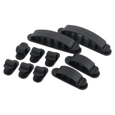 Imagen de LogiLink KAB0039 Sujeción para cables (10 piezas, 3 tamaños) negro
